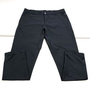 Lululemon ABC Commission Pants Men 36x30 Gray Golf Wrapstreme Preppy Gorp